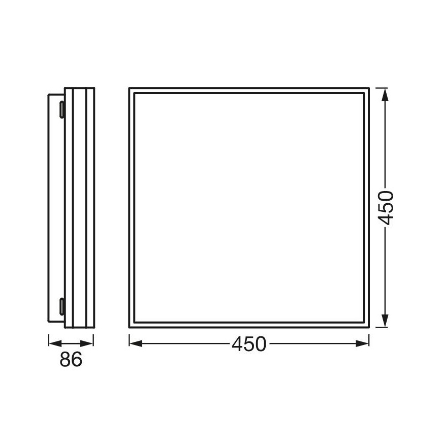 Ledvance - Светодиодный диммируемый потолочный светильник MART+ MAGNET LED/42W/230V 3000-6500K Wi-Fi