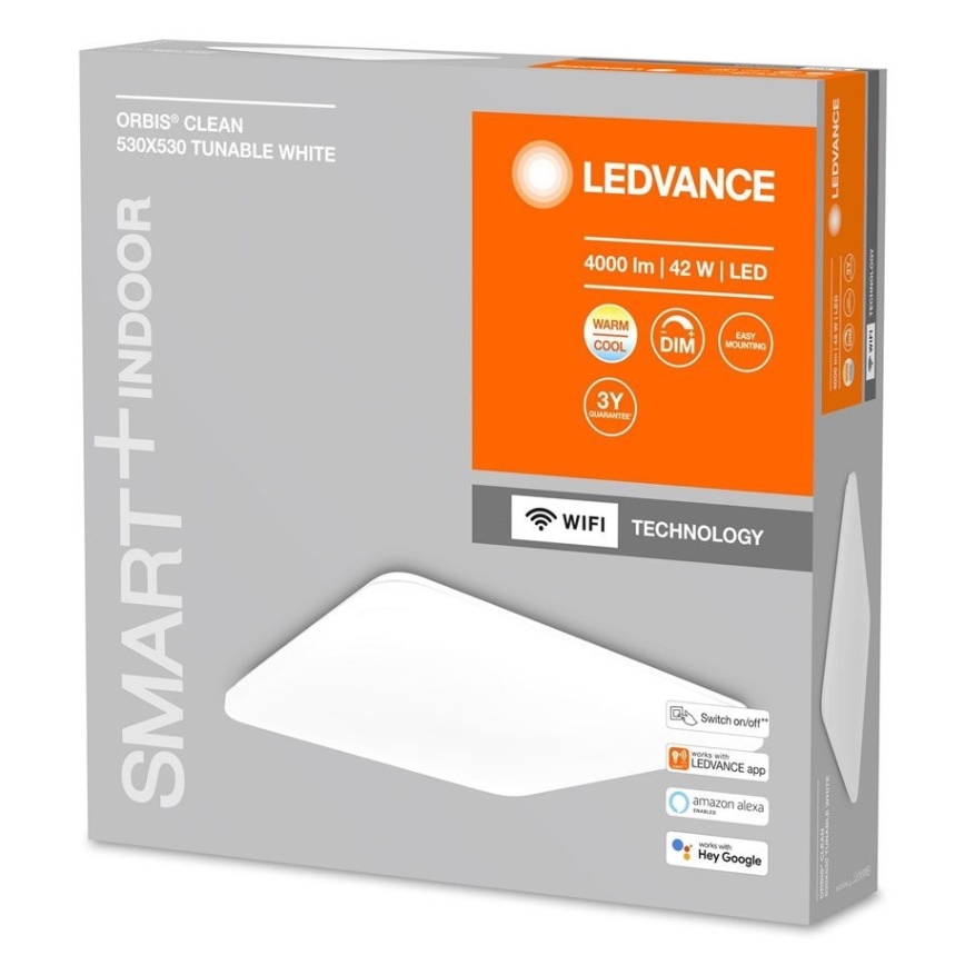 Ledvance - Светодиодный диммируемый потолочный светильник SMART+ CLEAM LED/42W/230V 300-6500K Wi-Fi