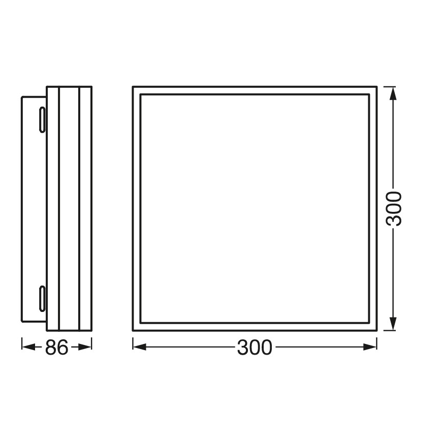 Ledvance - Светодиодный диммируемый потолочный светильник SMART+ MAGNET LED/26W/230V 3000-6500K Wi-Fi