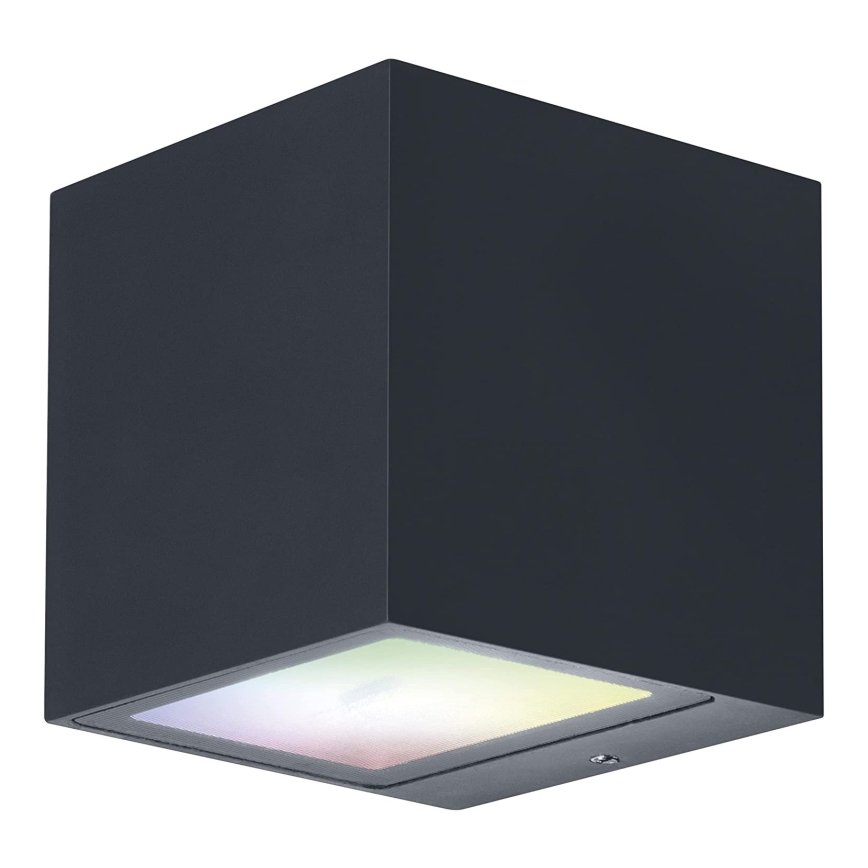 Ledvance - Светодиодный диммируемый уличный настенный RGBW-светильник BRICK LED/14W/230V Wi-Fi IP44