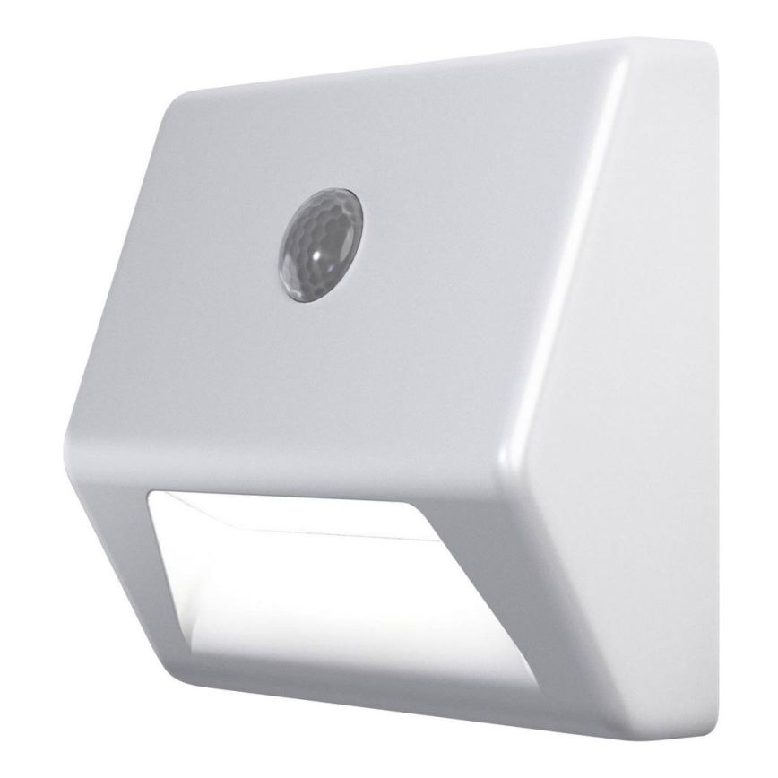 Ledvance - Светодиодный лестничный светильник с датчиком NIGHTLUX LED/0,25W/3xAAA IP54