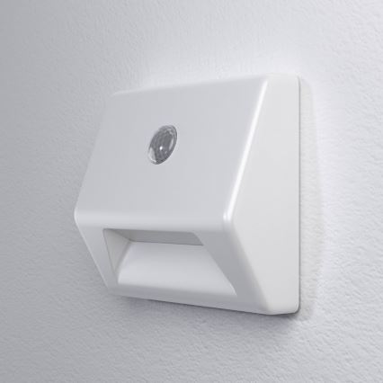 Ledvance - Светодиодный лестничный светильник с датчиком NIGHTLUX LED/0,25W/3xAAA IP54