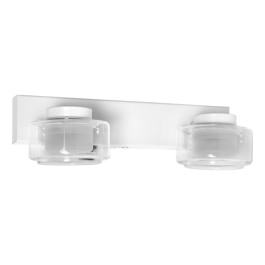 Ledvance - Светодиодный настенный светильник для ванной комнаты ORBIS FLAME 2xLED/5,5W/230V 3000/4000K IP44 белый