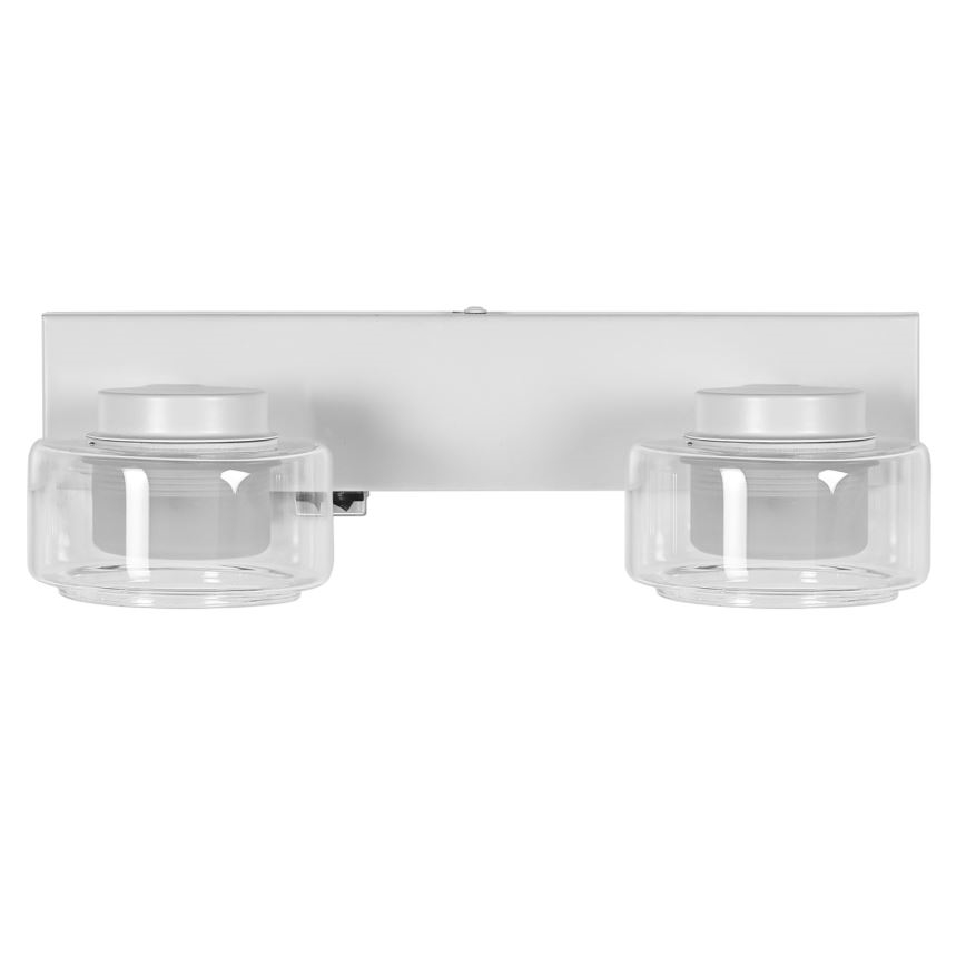 Ledvance - Светодиодный настенный светильник для ванной комнаты ORBIS FLAME 2xLED/5,5W/230V 3000/4000K IP44 белый