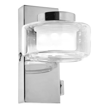 Ledvance - Светодиодный настенный светильник для ванной комнаты ORBIS FLAME LED/5,5W/230V 3000/4000K IP44 хром