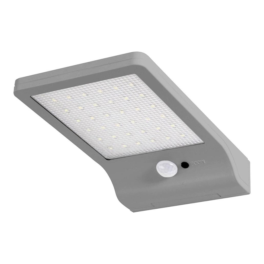 Ledvance - Светодиодный настенный светильник на солнечной батарее с датчиком DOORLED LED/3W/3,3V 2000 mAh IP44