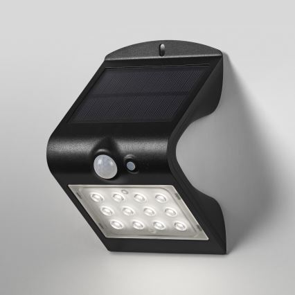 Ledvance - Светодиодный настенный светильник на солнечной батарее с датчиком BUTTERFLY LED/1,5W/3,7V IP65