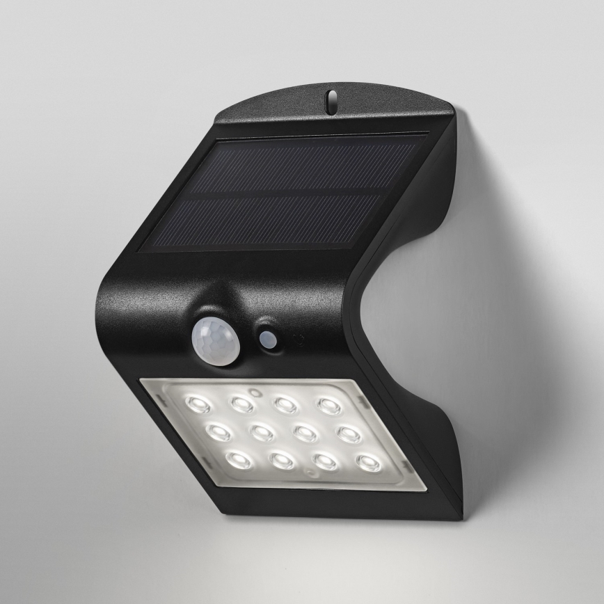 Ledvance - Светодиодный настенный светильник на солнечной батарее с датчиком BUTTERFLY LED/1,5W/3,7V IP65