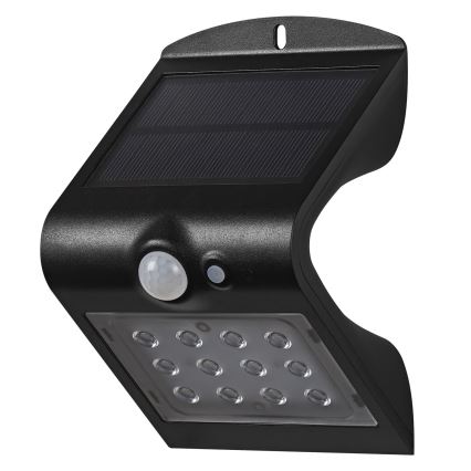 Ledvance - Светодиодный настенный светильник на солнечной батарее с датчиком BUTTERFLY LED/1,5W/3,7V IP65