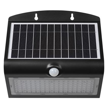Ledvance - Светодиодный настенный светильник на солнечной батарее с датчиком BUTTERFLY LED/8W/3,7V IP65