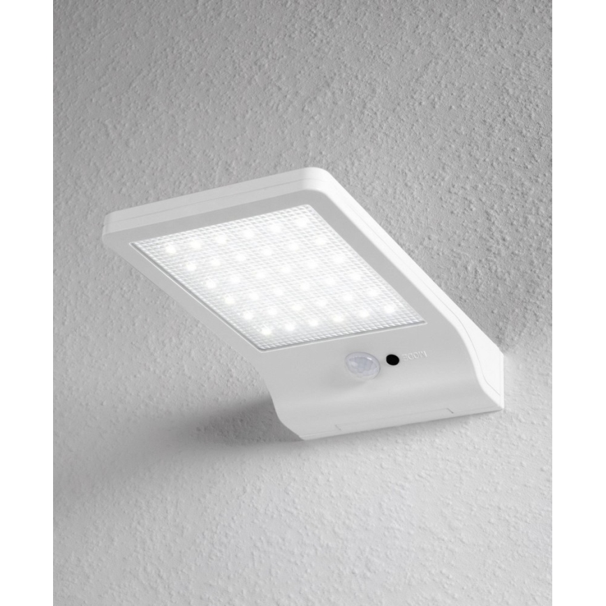 Ledvance - Светодиодный настенный светильник на солнечной батарее с датчиком DOORLED LED/3W/3,3V IP44