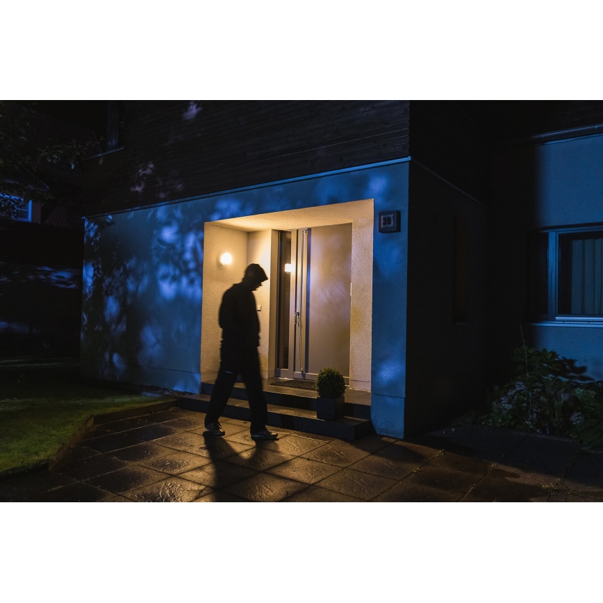 Ledvance - Светодиодный уличный настенный светильник с датчиком и камерой SMART+ LED/15W/230V Wi-Fi IP44