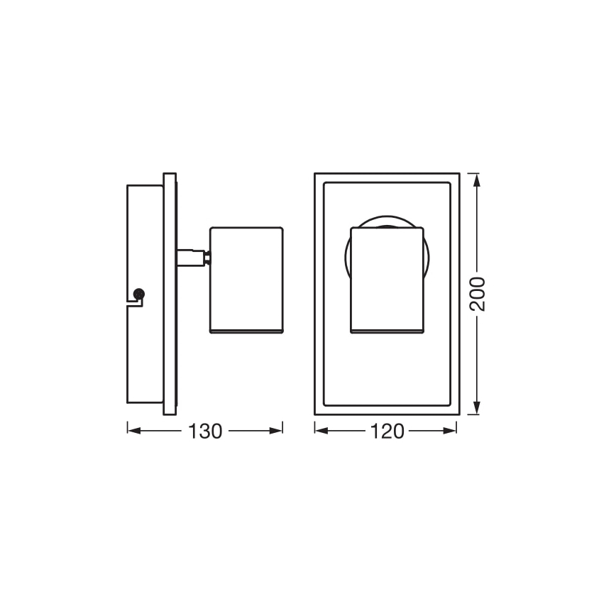 Ledvance - Светодиодный настенный точечный светильник DECOR MARS LED/16,5W/230V