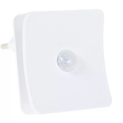 Ledvance - Светодиодный навигационный RGB-светильник в розетку с датчиком LUNETTA LED/0,3W/230V