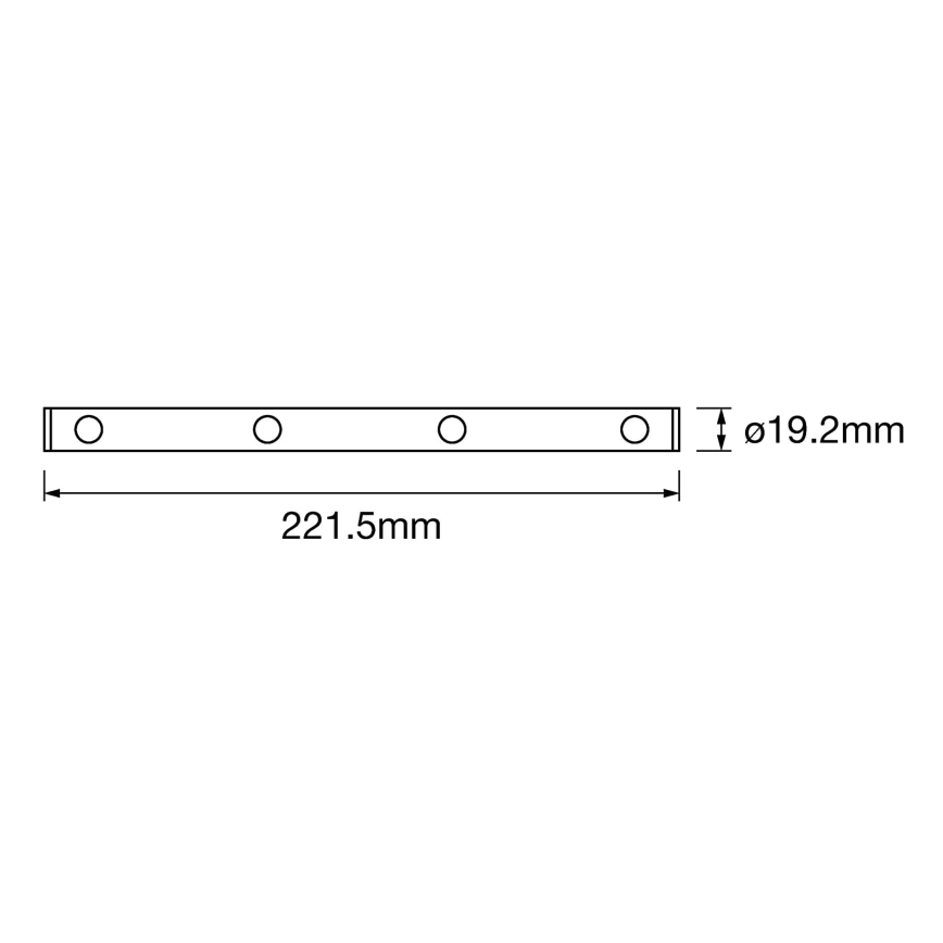 Ledvance - Светодиодный навигационный светильник LUMISTIXX 4xLED/0,6W/4,5V