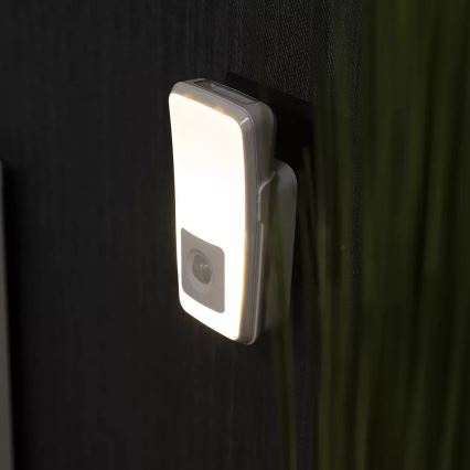 Ledvance - Светодиодный навигационный светильник с датчиком LUNETTA LED/2W/230V