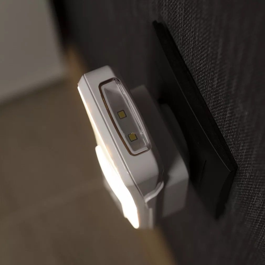 Ledvance - Светодиодный навигационный светильник с датчиком LUNETTA LED/2W/230V
