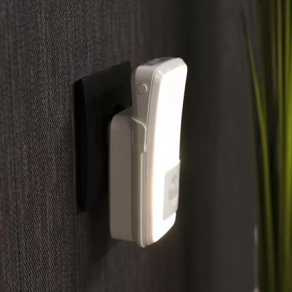 Ledvance - Светодиодный навигационный светильник с датчиком LUNETTA LED/2W/230V