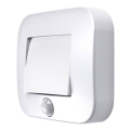 Ledvance - Светодиодный навигационный светильник с датчиком NIGHTLUX LED/0,25W/3xAAA