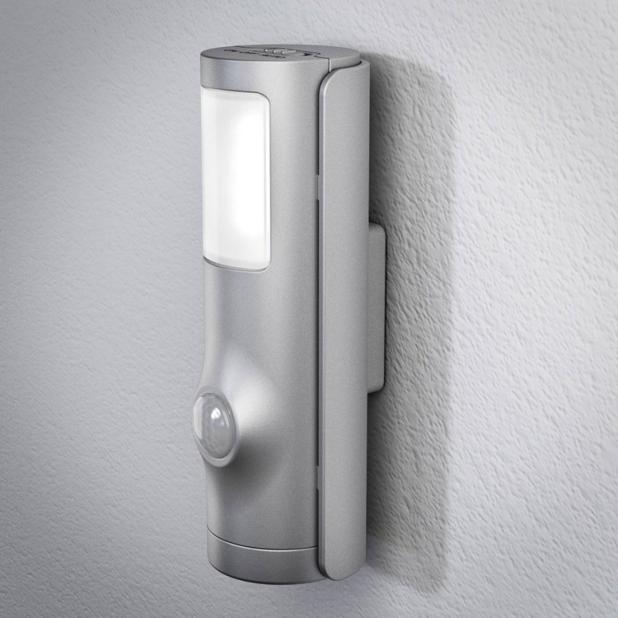 Ledvance - Светодиодный навигационный светильник с датчиком NIGHTLUX LED/0,35W/3xAAA IP54
