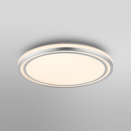 Ledvance - Светодиодный потолочный светильник ORBIS HELMAN LED/16W/230V диаметр 29,5 см серебристый