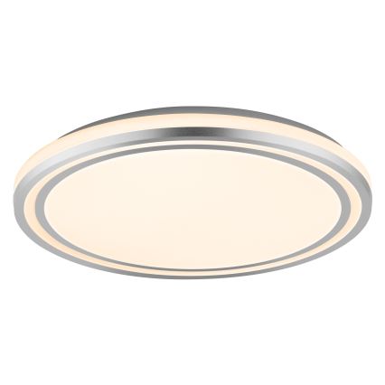 Ledvance - Светодиодный потолочный светильник ORBIS HELMAN LED/36W/230V диаметр 48,5 см серебристый