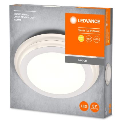 Ledvance - Светодиодный потолочный светильник ORBIS SPIRAL LED/38W/230V