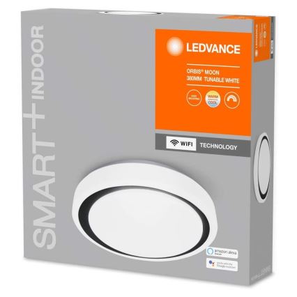Ledvance - Светодиодный светильник с регулированием яркости SMART+ MOON LED/24W/230V 3000K-6500K Wi-Fi