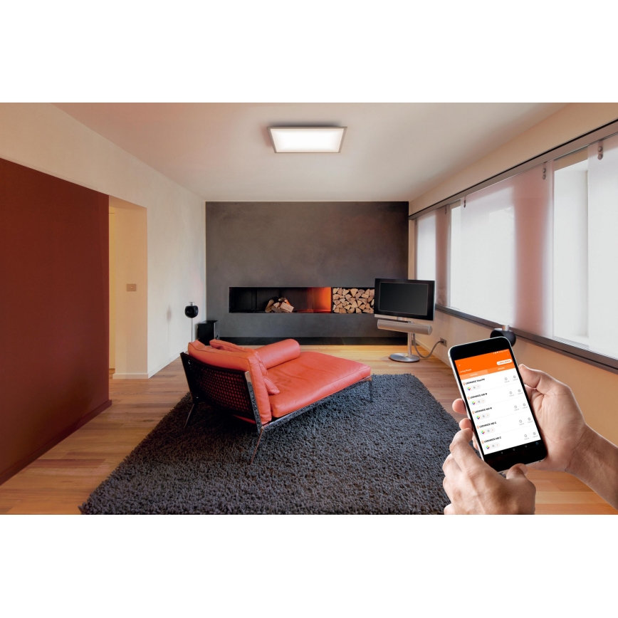 Ledvance - Светодиодный потолочный RGBW-светильник с регулированием яркости SMART+ PLANON LED/36W/230V Wi-Fi