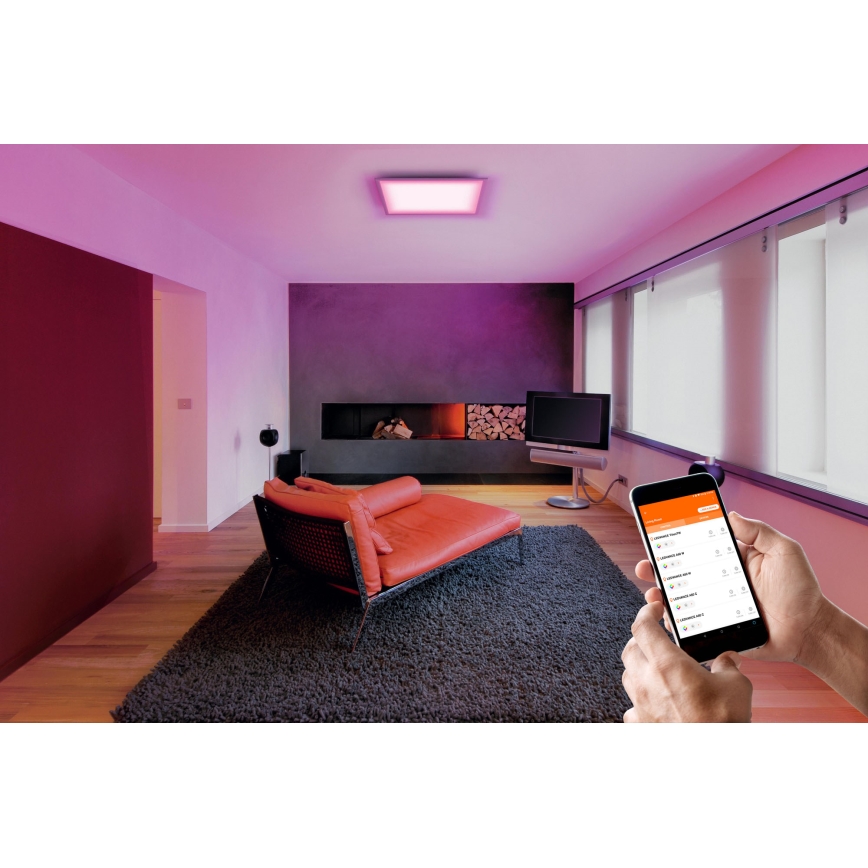 Ledvance - Светодиодный потолочный RGBW-светильник с регулированием яркости SMART+ PLANON LED/36W/230V Wi-Fi