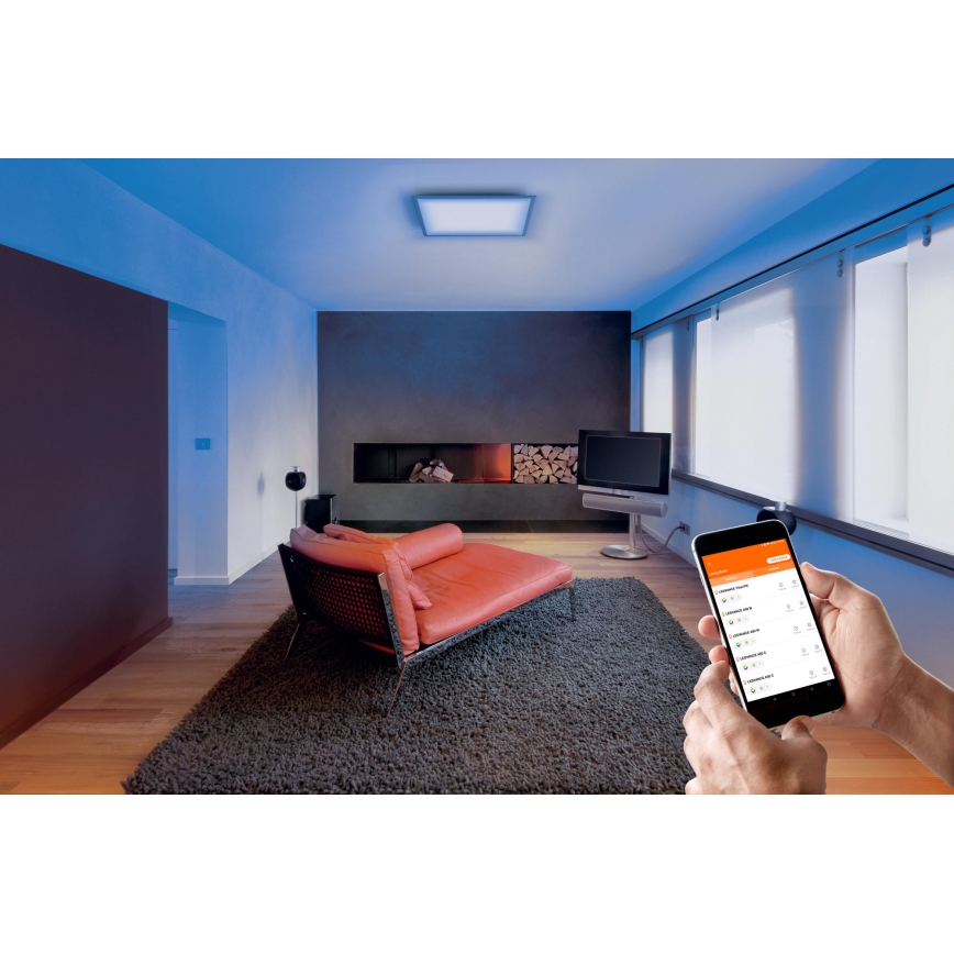 Ledvance - Светодиодный потолочный RGBW-светильник с регулированием яркости SMART+ PLANON LED/36W/230V Wi-Fi