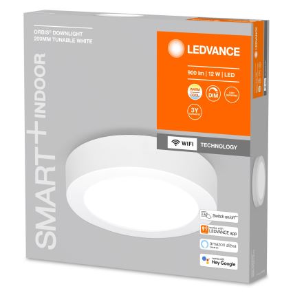 Ledvance - Светодиодный потолочный светильник с регулированием яркости SMART+ ORBIS LED/12W/230V 3000-6500K Wi-Fi