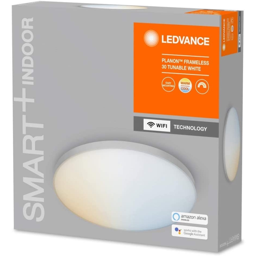 Ledvance - Светодиодный потолочный светильник с регулированием яркости SMART+ FRAMELESS LED/20W/230V 3000K-6500K Wi-Fi