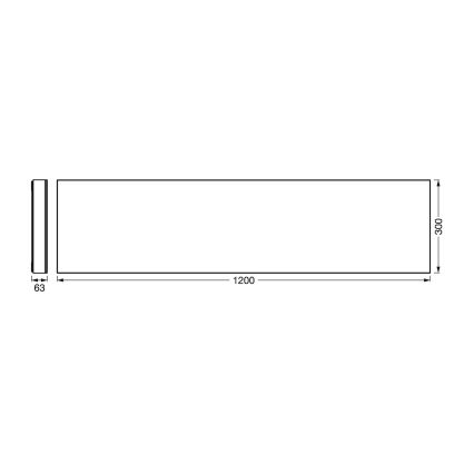 Ledvance - Светодиодный потолочный светильник с регулированием яркости SMART+ FRAMELESS LED/38W/230V 3000-6500K Wi-Fi