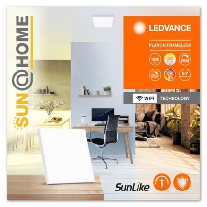 Ledvance - Светодиодный потолочный светильник с регулированием яркости SUN@HOME LED/20W/230V 2200-5000K CRI 95 Wi-Fi