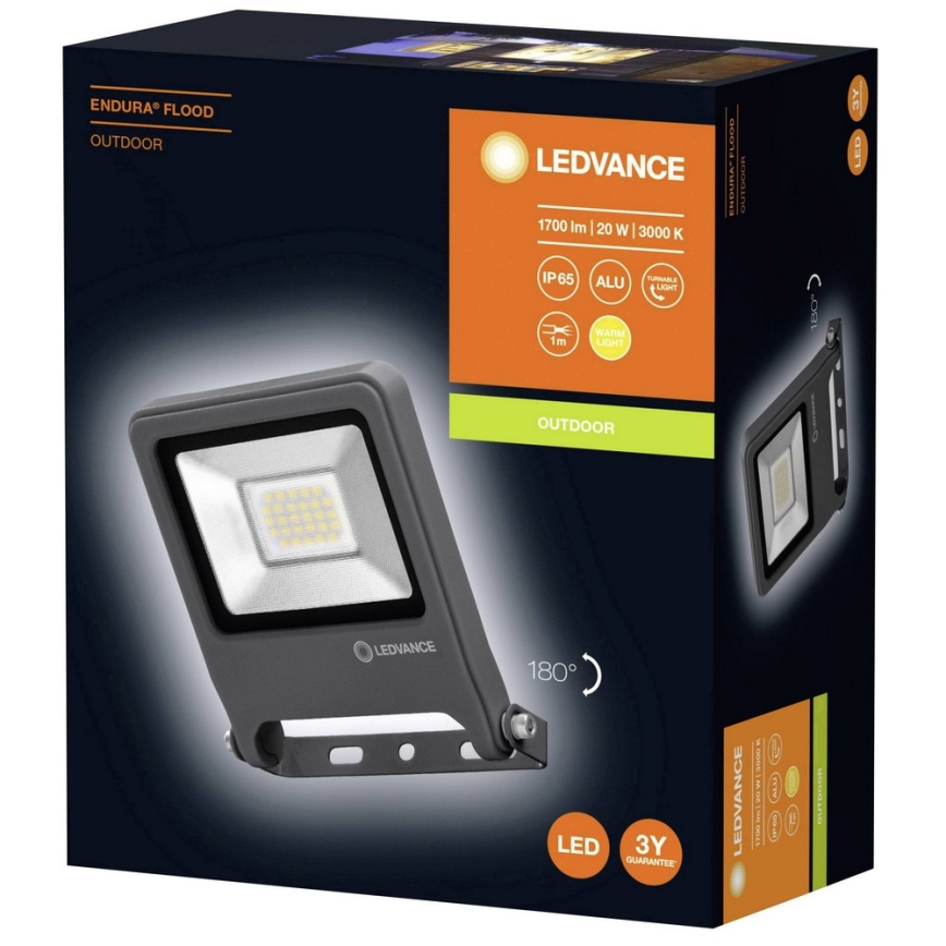 Ledvance - Светодиодный прожектор ENDURA LED/20W/230V IP65