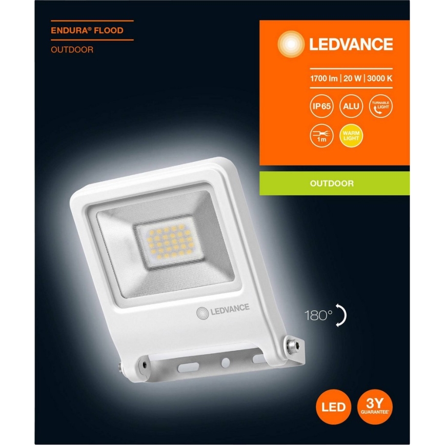 Ledvance - Светодиодный прожектор ENDURA LED/20W/230V IP65