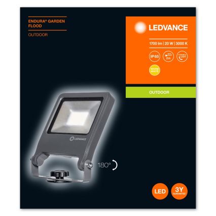 Ledvance - Светодиодный прожектор ENDURA LED/20W/230V IP65