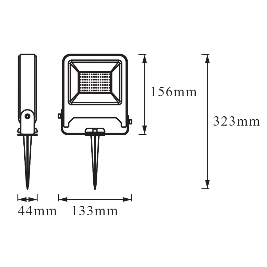 Ledvance - Светодиодный прожектор ENDURA LED/20W/230V IP65