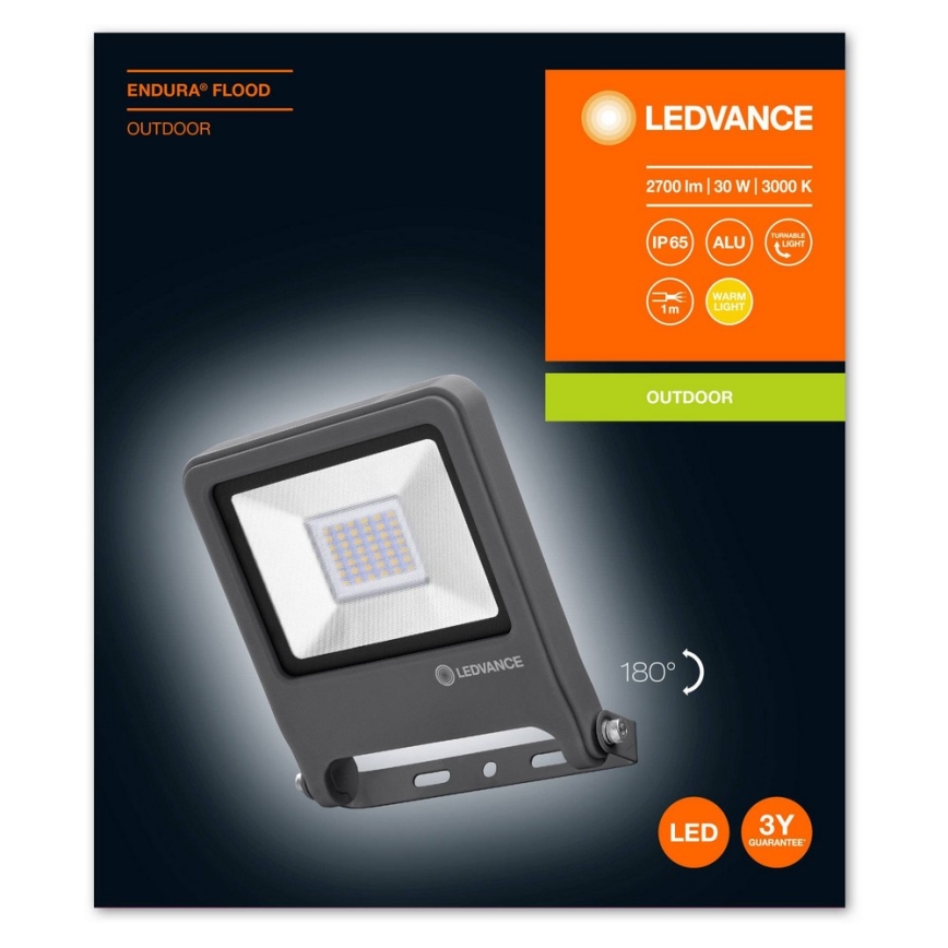 Ledvance - Светодиодный прожектор ENDURA LED/30W/230V IP65