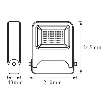 Ledvance - Светодиодный прожектор ENDURA LED/50W/230V IP65