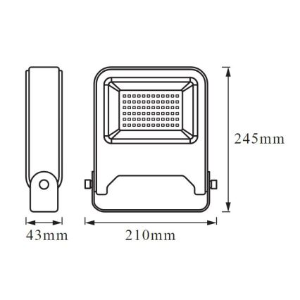Ledvance - Светодиодный прожектор ENDURA LED/50W/230V IP65