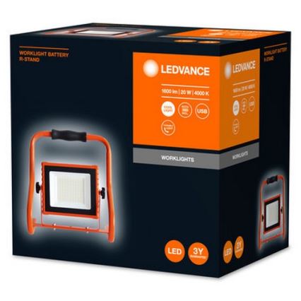 Ledvance - Светодиодный прожектор R-STAND LED/20W/5V IP44