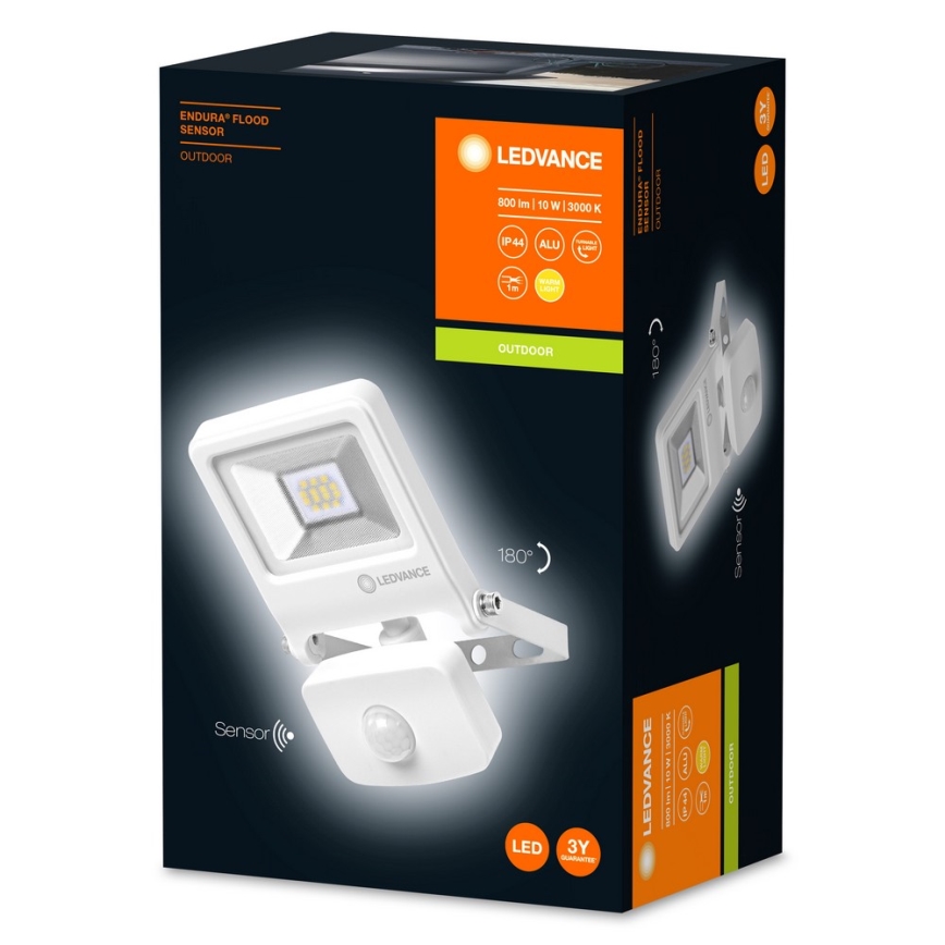 Ledvance - Светодиодный прожектор с датчиком ENDURA LED/10W/230V IP44