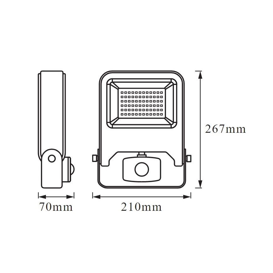 Ledvance - Светодиодный прожектор с датчиком ENDURA LED/50W/230V IP44