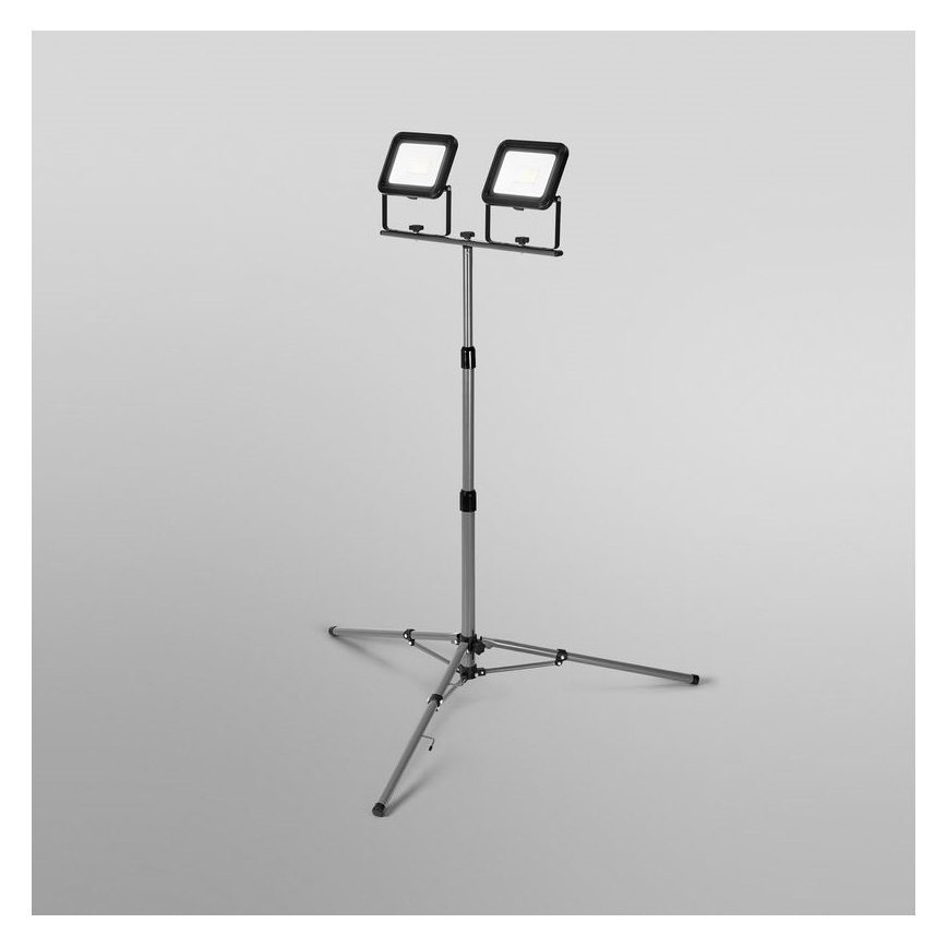 Ledvance - Светодиодный уличный прожектор с держателем WORKLIGHT TRIPOD 2xLED/30W/230V 6500K IP65