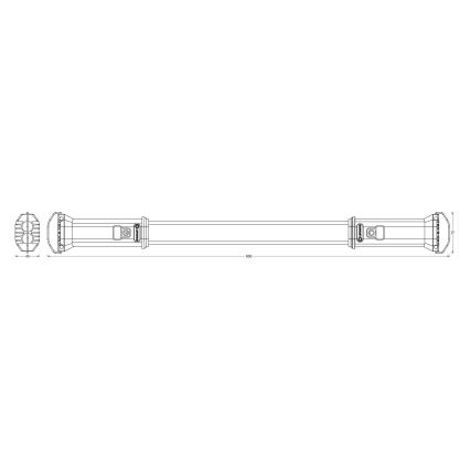 Ledvance - Светодиодный рабочий светильник TUBE LED/10W/5V IP54