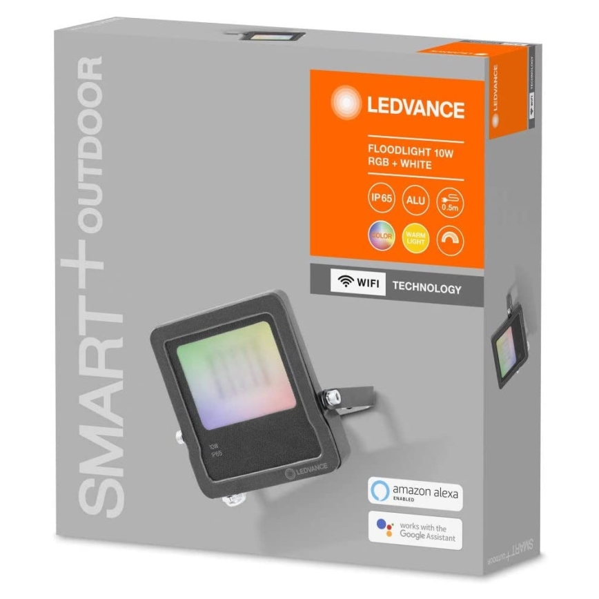 Ledvance - Светодиодный RGBW-прожектор SMART+ FLOOD LED/10W/230V IP65 Wi-Fi
