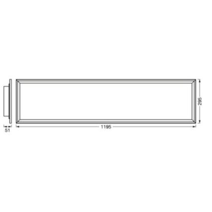 Ledvance - Светодиодный RGBW-светильник с регулированием яркости SMART+ PLANON LED/36W/230V 2700-6500K Wi-Fi