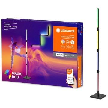 Ledvance - Светодиодный RGBW-торшер с регулированием яркости 2в1 SMART+ MAGIC LED/24W/230V Wi-Fi